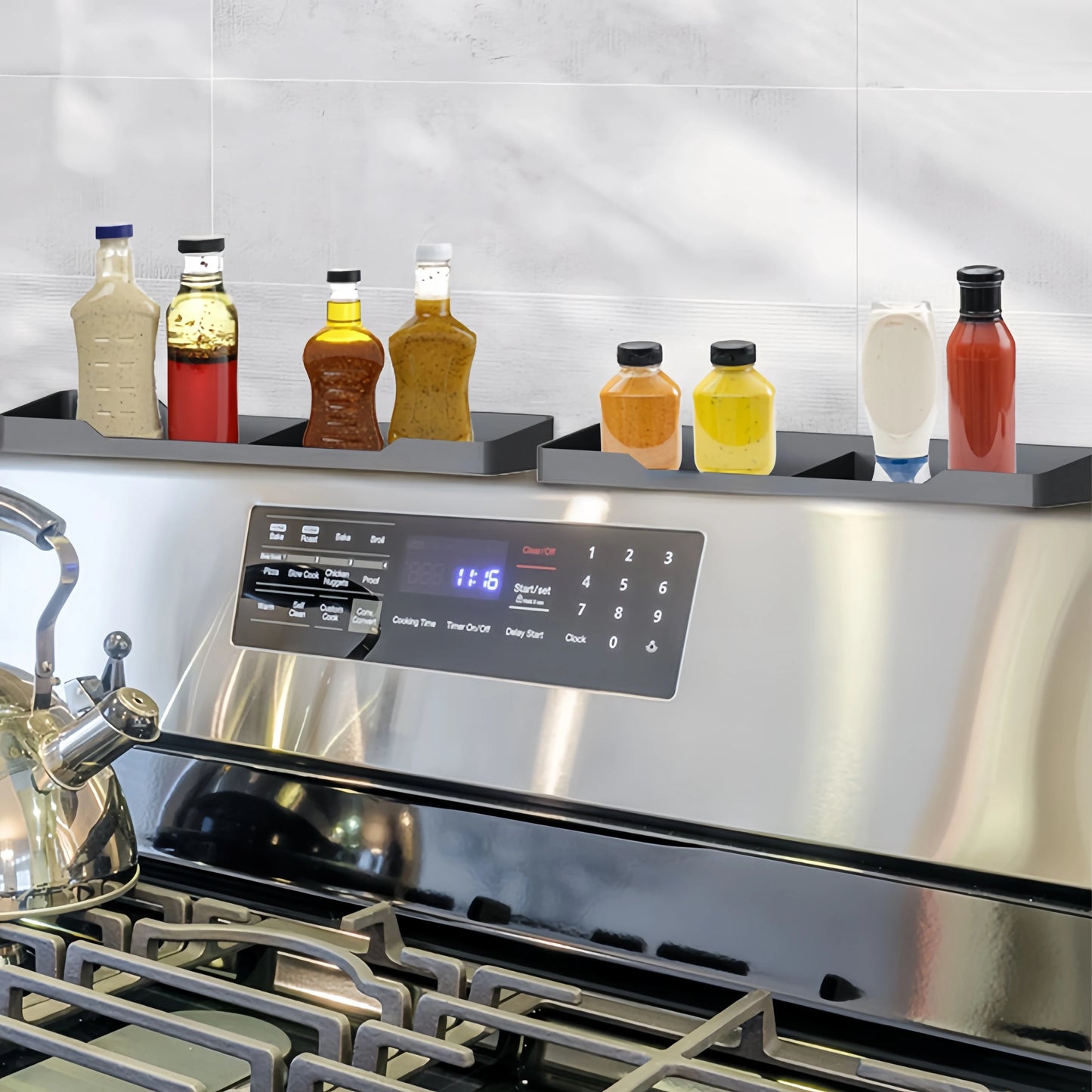 QITCHEZ Space-Saving Magnetic Rack